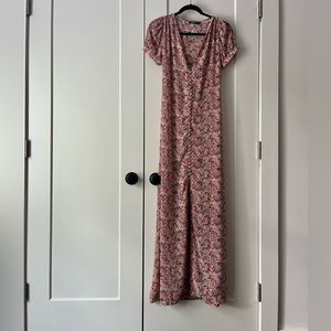 Nasty Gal Floral Maxi Dress